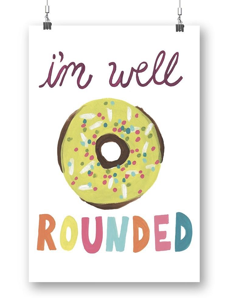 Happy Donuts Ii Wall Art -June Erica Vess Designs