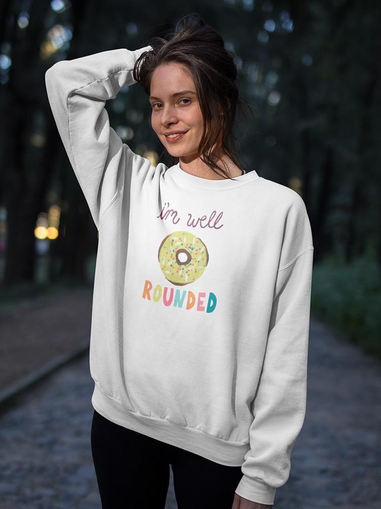 Happy Donuts Ii Sweatshirt -June Erica Vess Designs