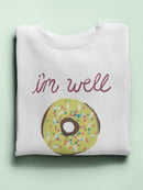 Happy Donuts Ii Sweatshirt -June Erica Vess Designs