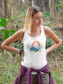 Happy Narwals I T-shirt -June Erica Vess Designs