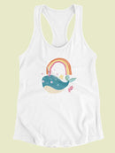 Happy Narwals I T-shirt -June Erica Vess Designs