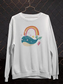 Happy Narwals I Sweatshirt -June Erica Vess Designs