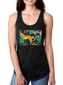 Cheetah Kingdom Collection. A T-shirt -June Erica Vess Designs