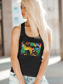Cheetah Kingdom Collection. A T-shirt -June Erica Vess Designs
