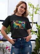Cheetah Kingdom Collection. A T-shirt -June Erica Vess Designs