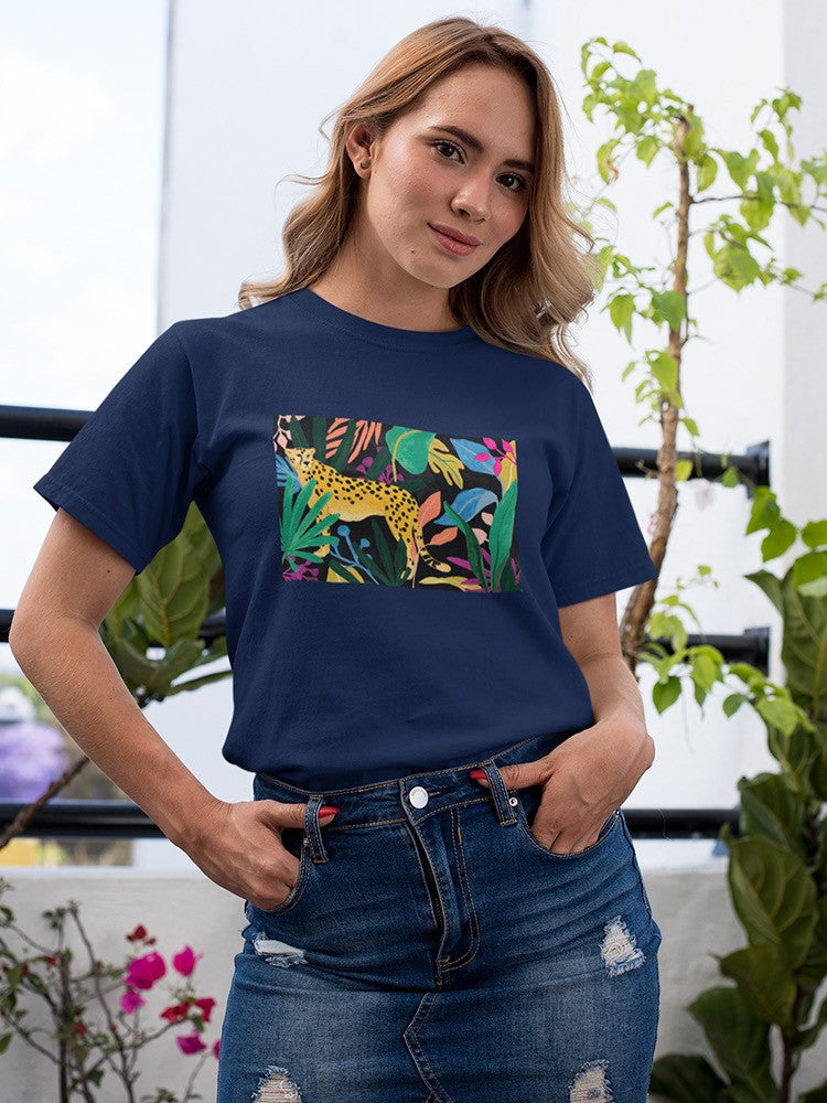Cheetah Kingdom Collection. A T-shirt -June Erica Vess Designs