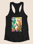 Cheetah Kingdom Collection. B T-shirt -June Erica Vess Designs