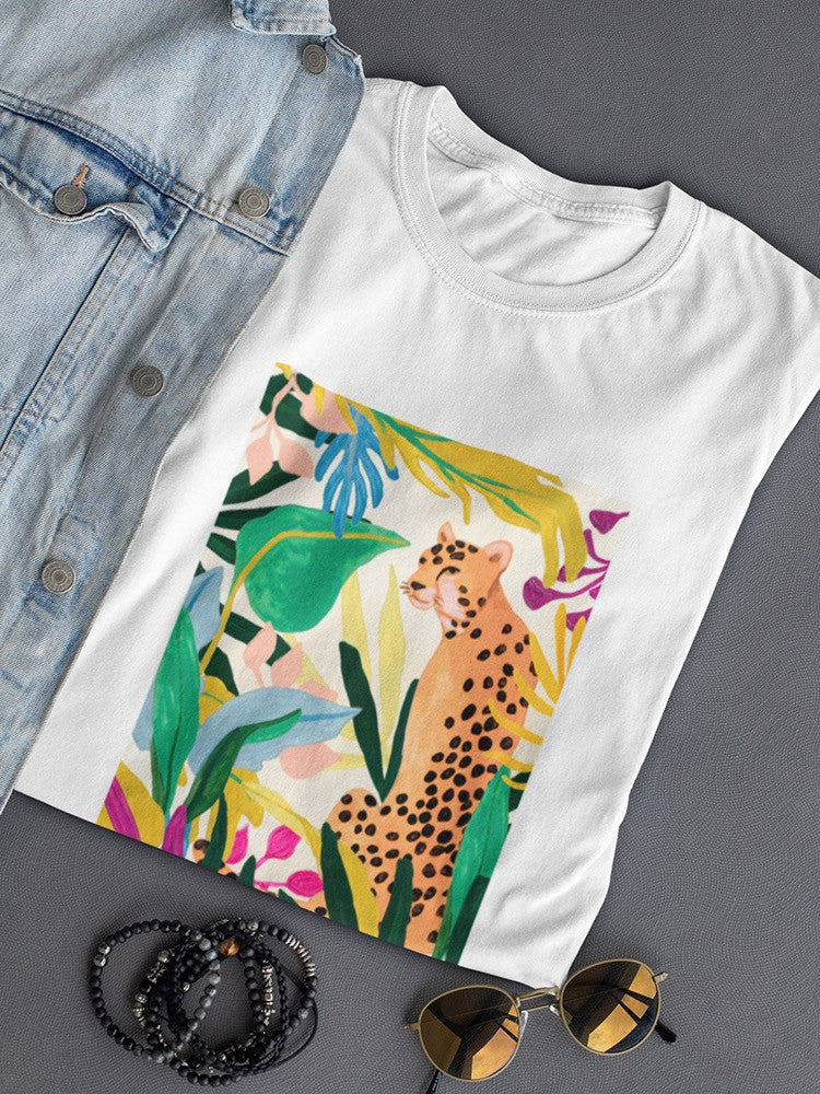 Cheetah Kingdom Collection. B T-shirt -June Erica Vess Designs