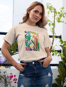 Cheetah Kingdom Collection. B T-shirt -June Erica Vess Designs