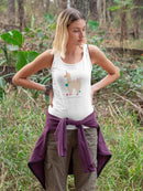 Fantastic Besties B Racerback Tank -June Erica Vess Designs