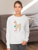 Fantastic Besties B Sweatshirt -June Erica Vess Designs
