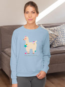 Fantastic Besties B Sweatshirt -June Erica Vess Designs
