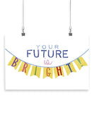 Your Future Is Bright Wall Art -June Erica Vess Designs