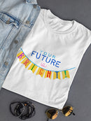 Shine Bright Graduate D T-shirt -June Erica Vess Designs