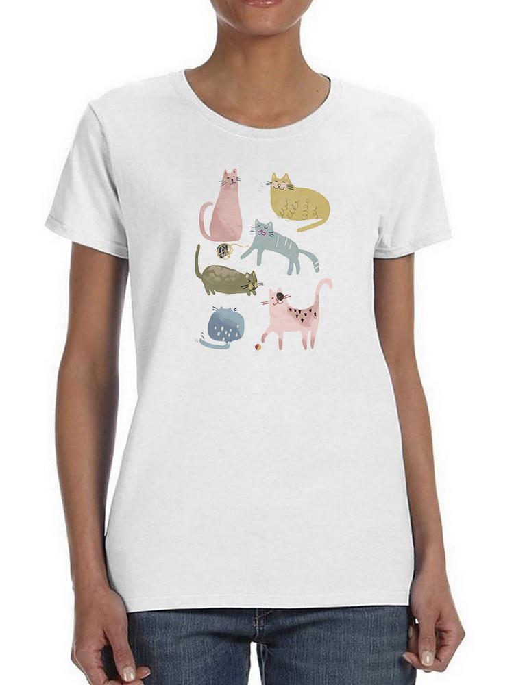 Cat Squad I. T-shirt -June Erica Vess Designs