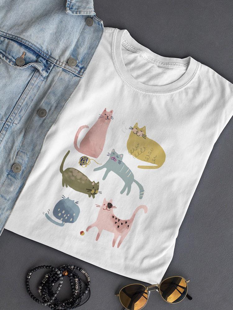 Cat Squad I. T-shirt -June Erica Vess Designs