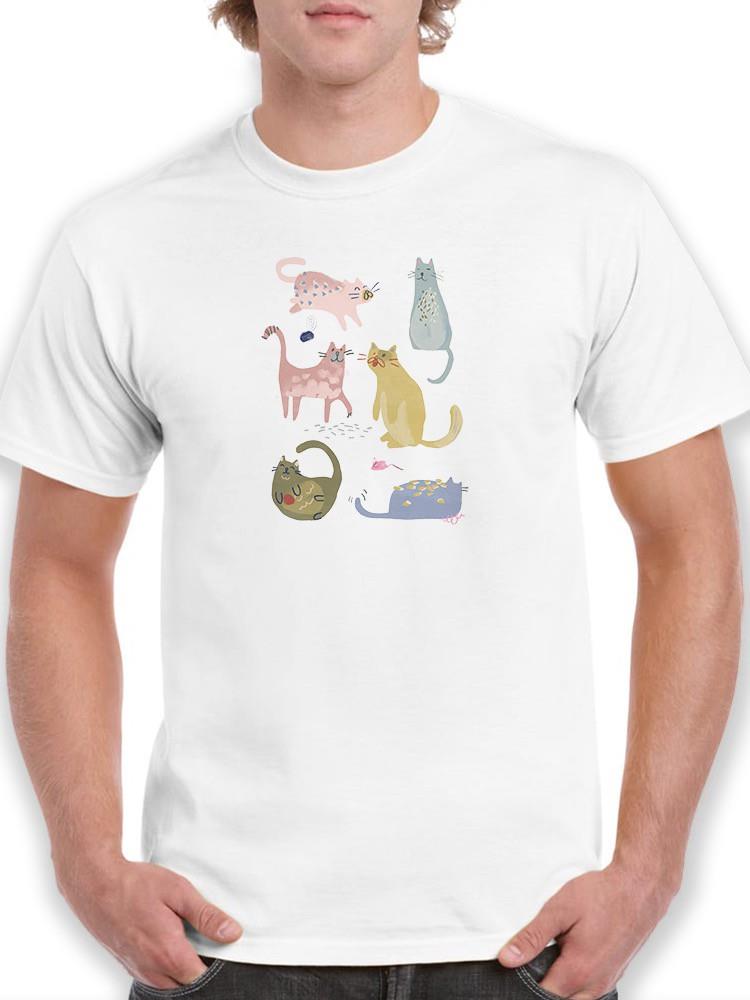 Cat Squad Iv. T-shirt -June Erica Vess Designs