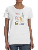 Cat Squad Iv. T-shirt -June Erica Vess Designs
