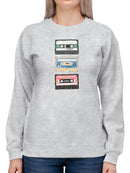 Mix Tape Vii Sweatshirt -June Erica Vess Designs