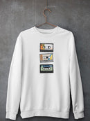 Mix Tape Viii Sweatshirt -June Erica Vess Designs