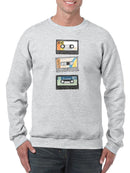 Mix Tape Viii Sweatshirt -June Erica Vess Designs
