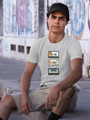 Mix Tape Viii. T-shirt -June Erica Vess Designs