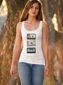 Mix Tape Viii T-shirt -June Erica Vess Designs