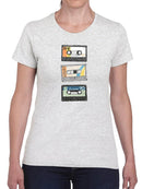 Mix Tape Viii. T-shirt -June Erica Vess Designs