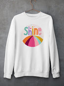 Shine Circle Art Sweatshirt -June Erica Vess Designs
