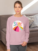 Shine Circle Art Sweatshirt -June Erica Vess Designs