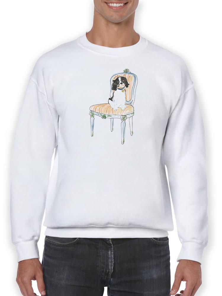 Petite Chien I Sweatshirt -June Erica Vess Designs