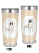 Petite Chien I Tumbler -June Erica Vess Designs