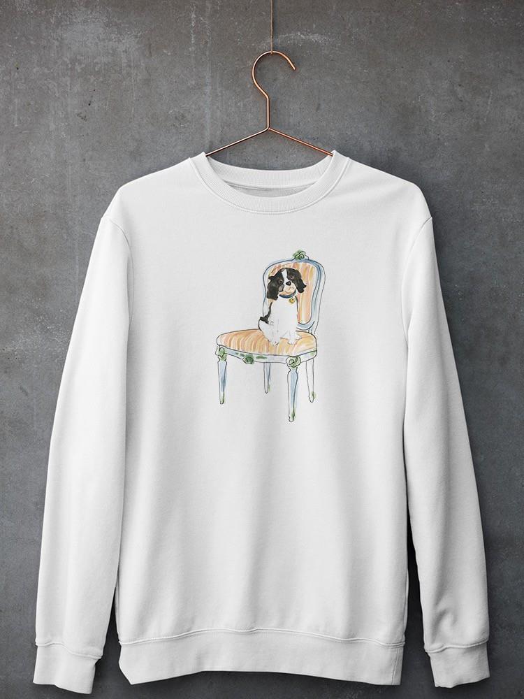 Petite Chien I Sweatshirt -June Erica Vess Designs