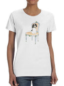Petite Chien . T-shirt -June Erica Vess Designs