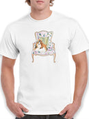 Petite Chien Ii. T-shirt -June Erica Vess Designs
