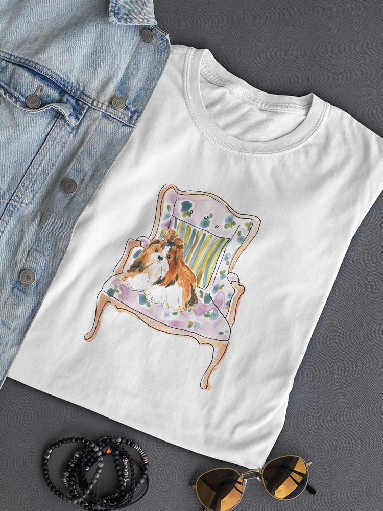 Petite Chien Ii. T-shirt -June Erica Vess Designs