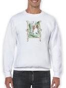 Petite Chien Iii Sweatshirt -June Erica Vess Designs