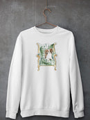 Petite Chien Iii Sweatshirt -June Erica Vess Designs