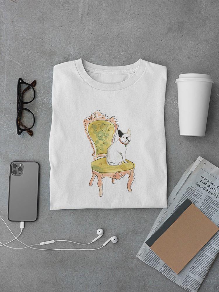 Petite Chien Iv. T-shirt -June Erica Vess Designs