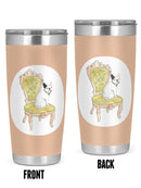Petite Chien Iv Tumbler -June Erica Vess Designs