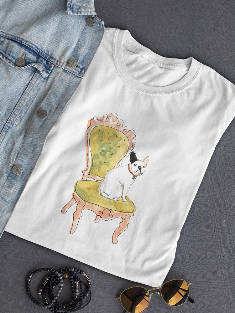 Petite Chien Iv. T-shirt -June Erica Vess Designs