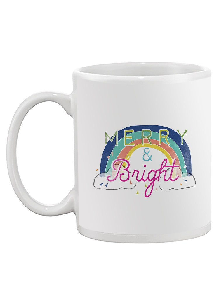 Merry Rainbow Mug -June Erica Vess Designs