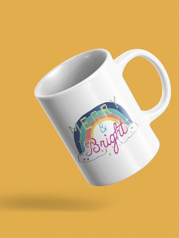 Merry Rainbow Mug -June Erica Vess Designs