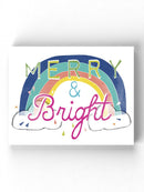Merry Rainbow Wall Art -June Erica Vess Designs