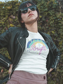 Merry Rainbow T-shirt -June Erica Vess Designs