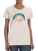 Merry Rainbow T-shirt -June Erica Vess Designs