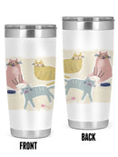 Cat Squad Tumbler -June Erica Vess Designs