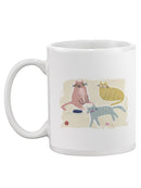 Cat Squad Mug -June Erica Vess Designs