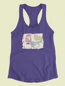 Cat Squad A Racerback Tank -June Erica Vess Designs