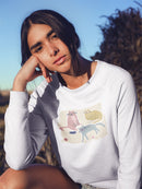 Cat Squad Sweatshirt -June Erica Vess Designs